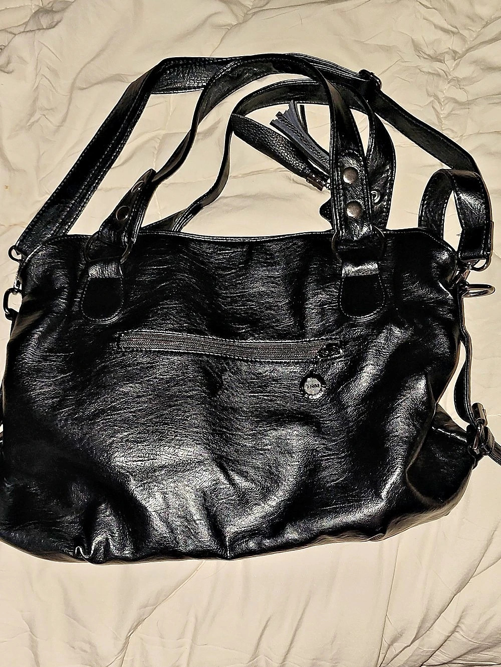TRM Black Shoulder Bag